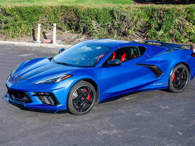 2020+ CHEVROLET CORVETTE C8 STINGRAY | Z06 PACKAGE SIDE SKIRTS ROCKER PANELS GROUND EFFECTS